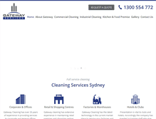 Tablet Screenshot of gatewayservices.com.au